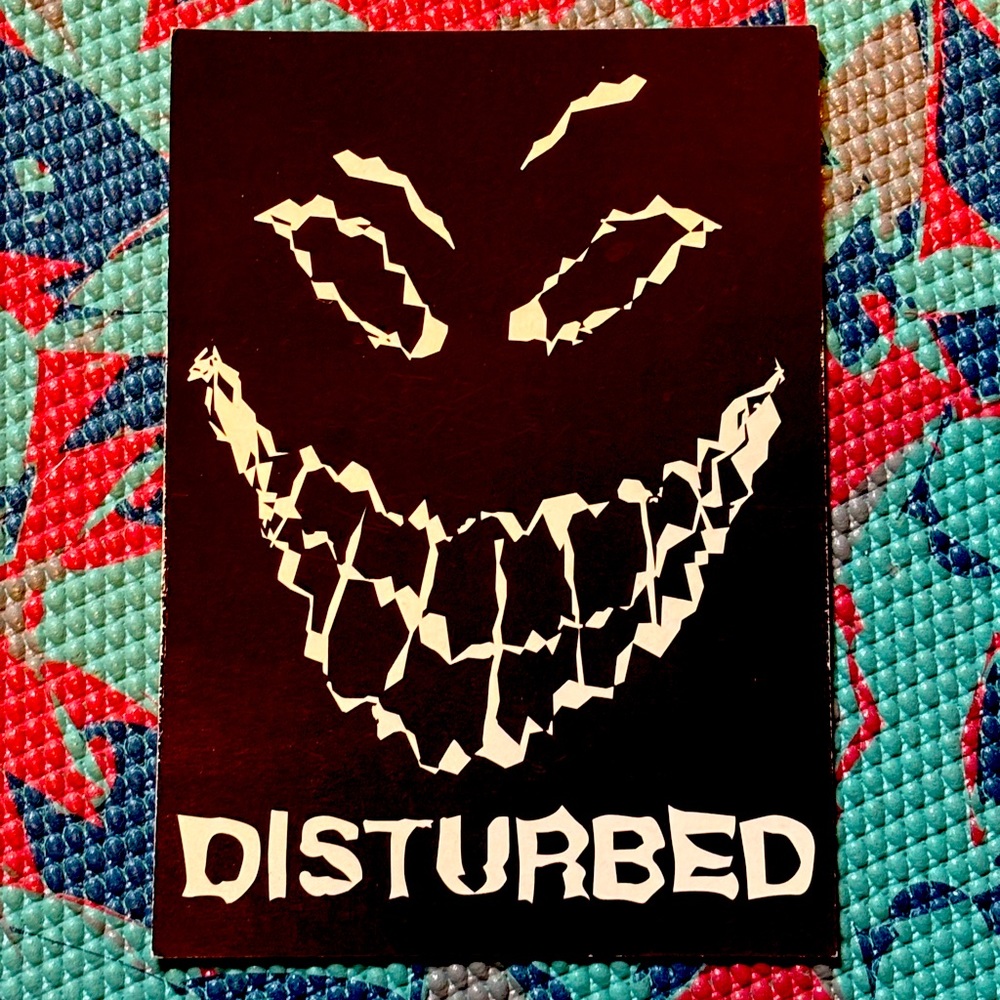 Disturbed Vintage Postcard